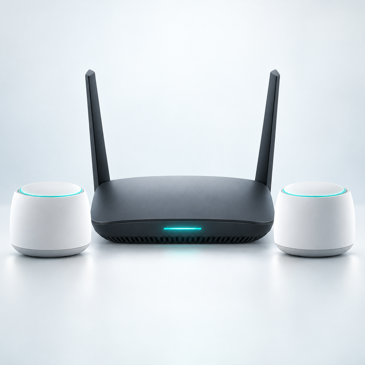 Wi-Fi router and mesh access points